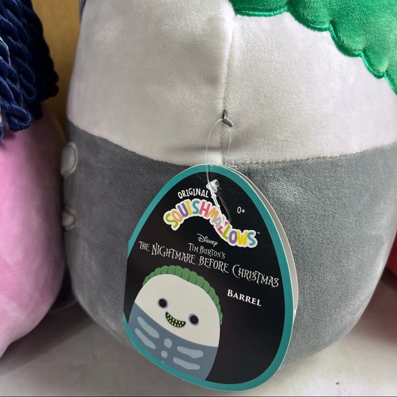 Nightmare Before Christmas Squishmallow Lot - Lock, Shock and Barrel New - Picture 3 of 10
